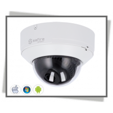8Megapixel Ultra HD Safire Smart IP Dome Camera Range I1 Advanced AI | Focal Length 2.8mm | IR 30m | Microphone | TrueSense | MicroSD card | IP67 & IK10